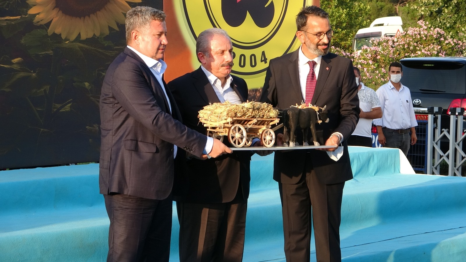 TBMM Başkanı Şentop Çorlu Tarım Fuarı’nın açılışını yaptı