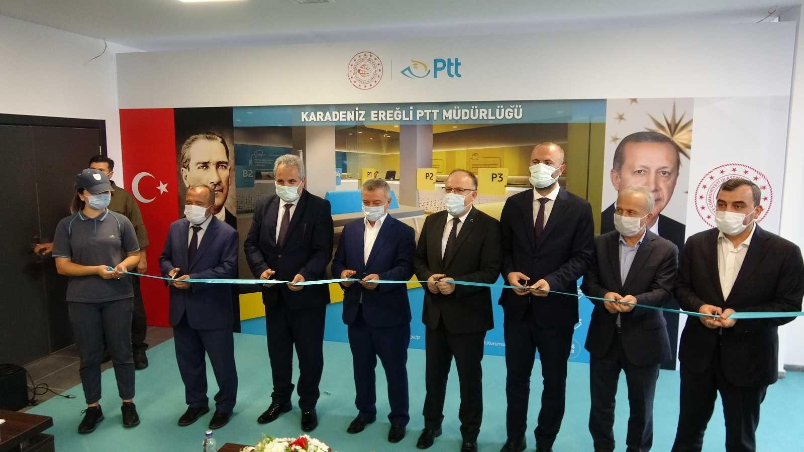 4 milyon TL üzerinde yatırım olan PTT binası hizmete açıldı