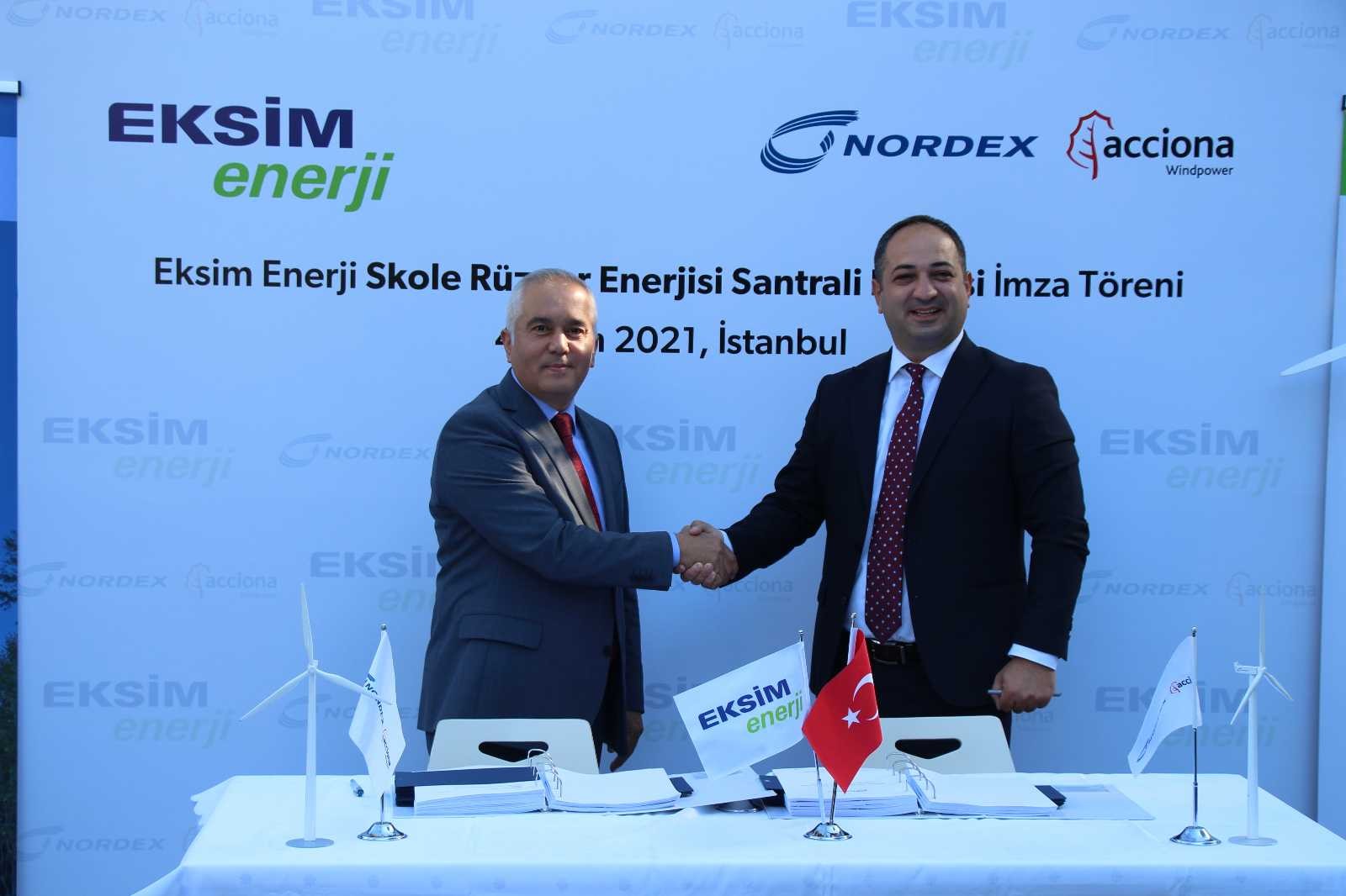 Eksim, Ukrayna’da rüzgar enerjisi yatırımı için Nordex ile anlaştı