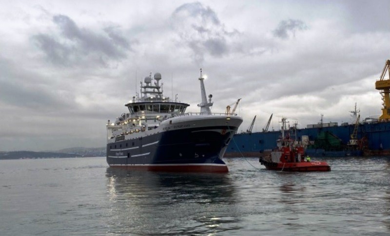 Balıkçı gemisi Norveç’e teslim edildi