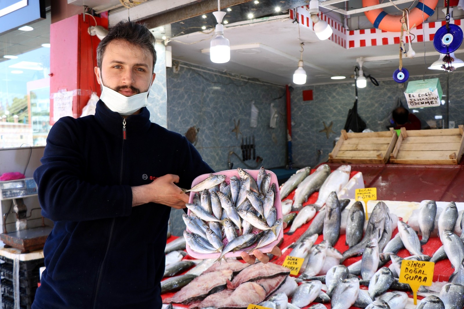 İstavrit, mezgit ve barbun tezgahlardaki yerini aldı